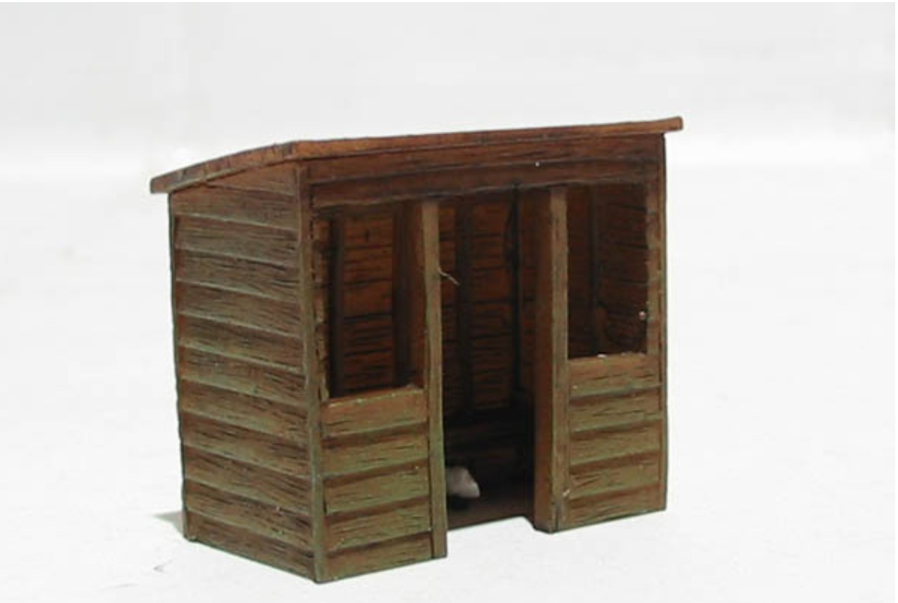 Hornby R8680 Skaledale "Street Life Collection" Wooden Bus Shelter OO Gauge BNIB